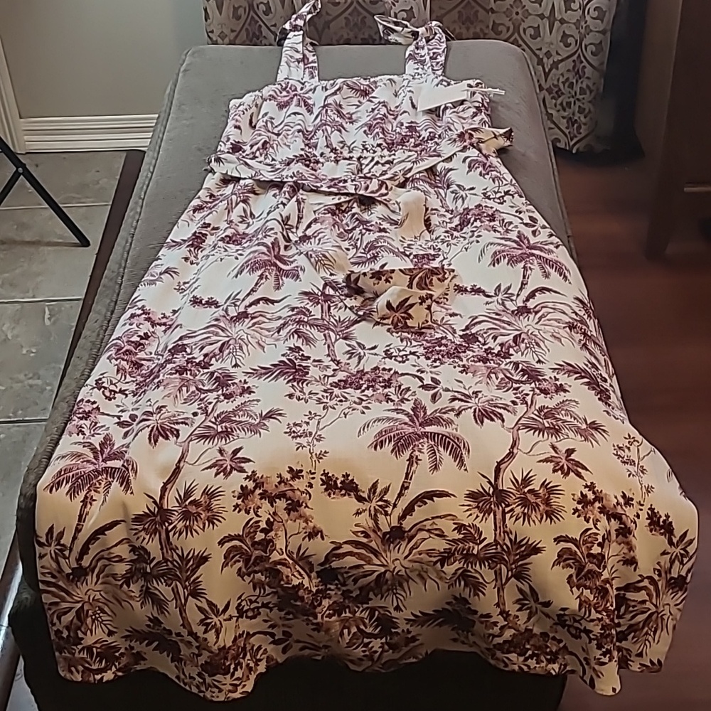 Lauren Conrad Summer Midi Dress NWT - Picture 13 of 13